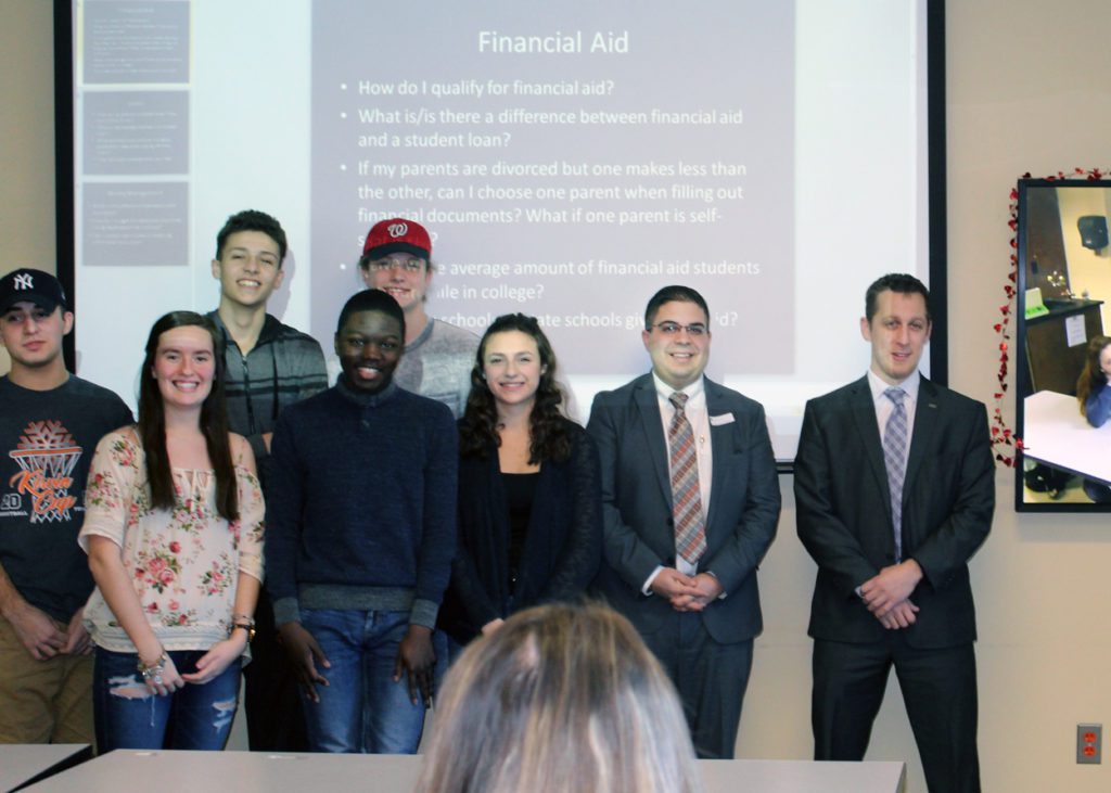 College Readiness class with Donald McCormick and Joseph Rothrock 