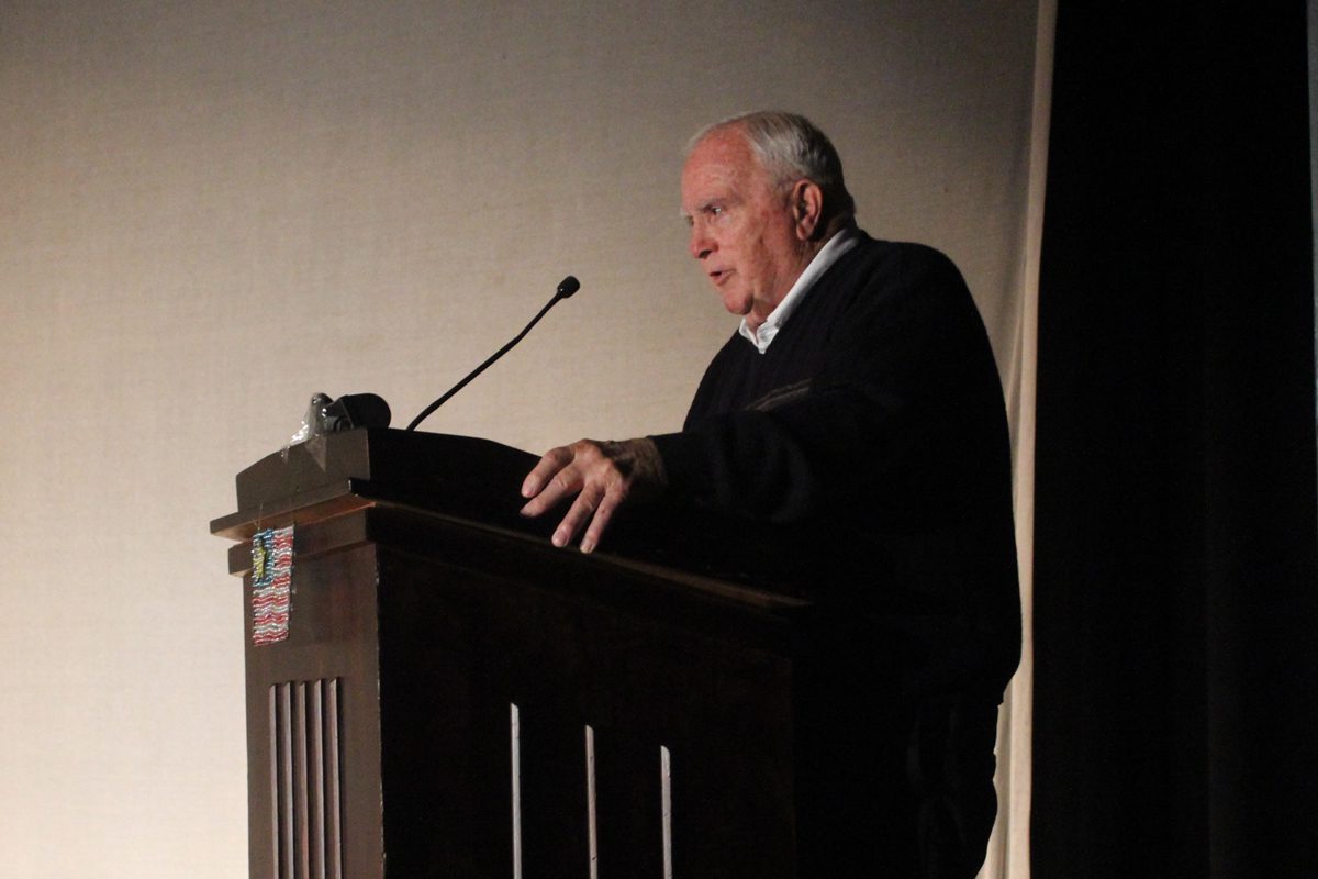 US Air Force Veteran speaks at CHS