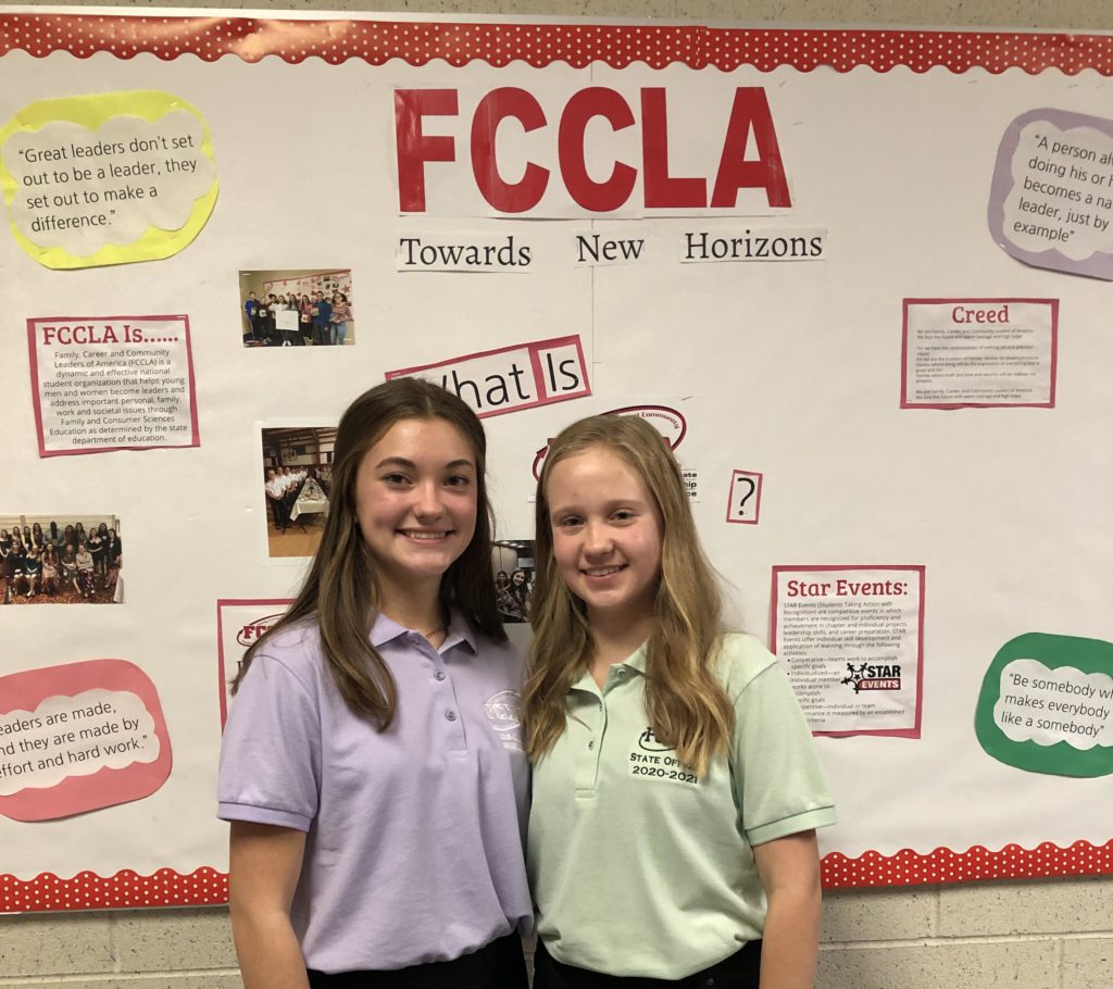 Madison Hallam and Kaelyn Bulich
