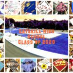 Catskill High School Class of 2020 Caps collage