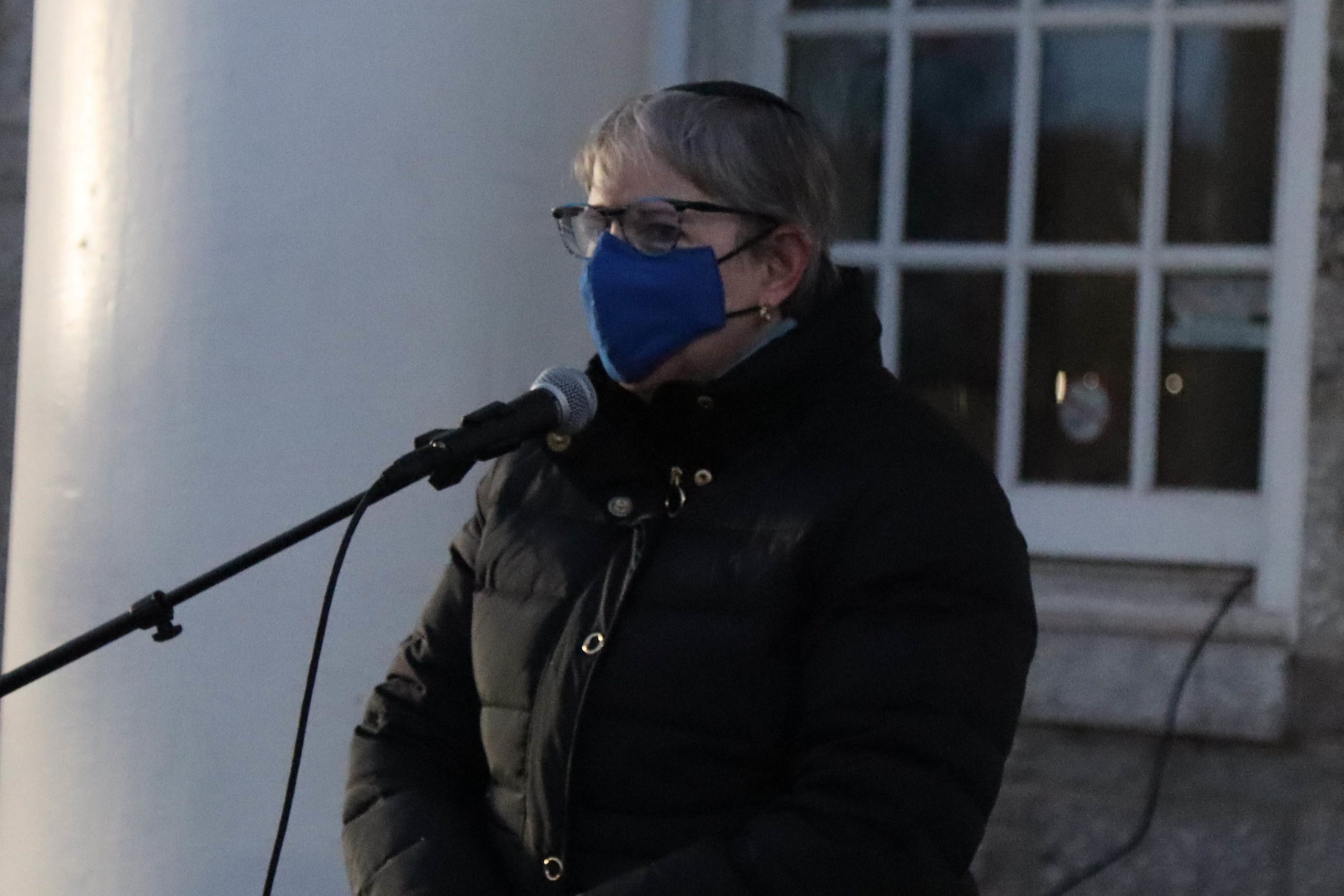 woman speaking