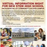 PTECH Virtual Info Night Flyer
