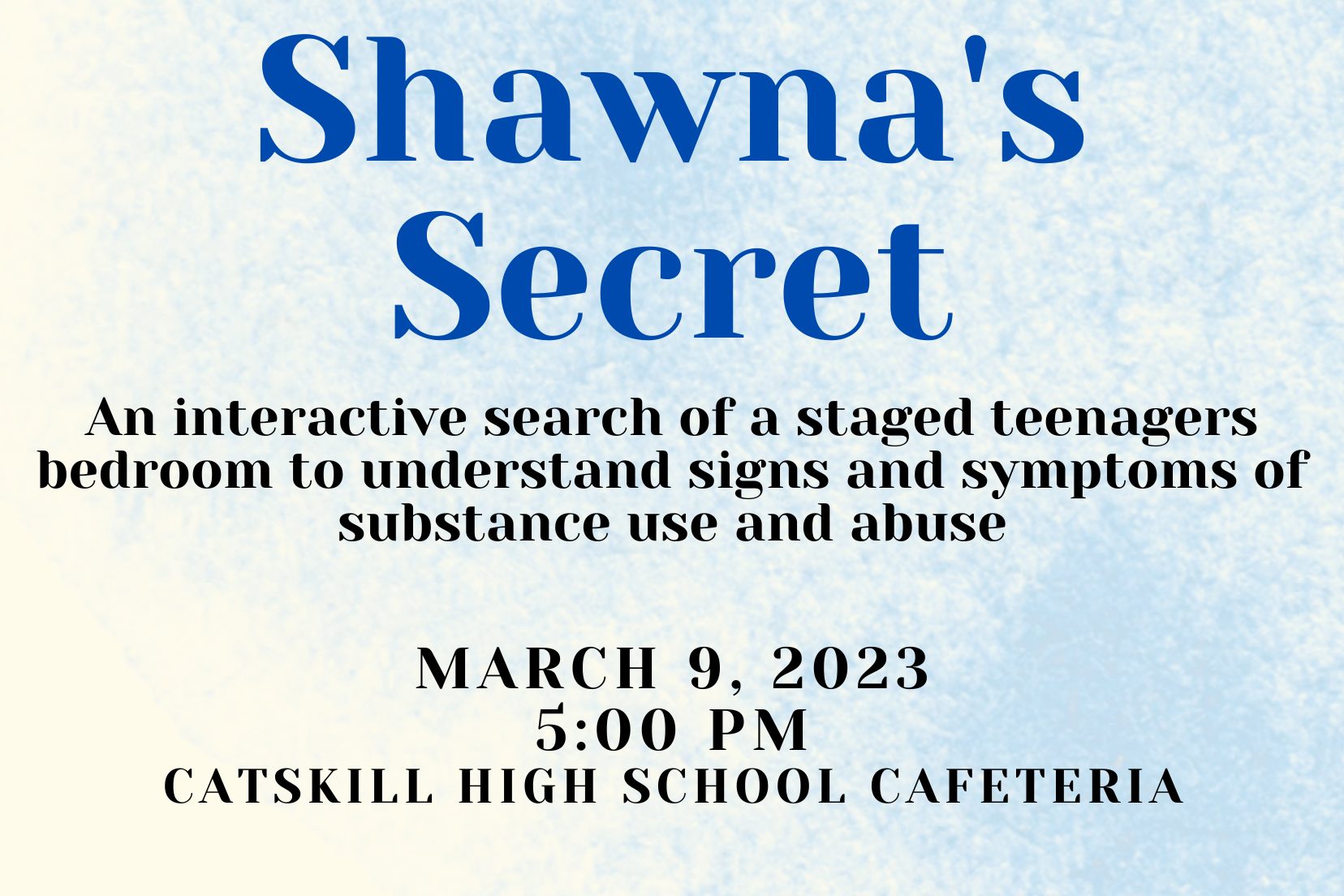 Shawna's Secret Flyer
