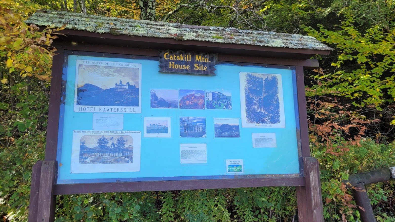 trail sign for Mountain House