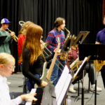 Jazz Band playing on stage