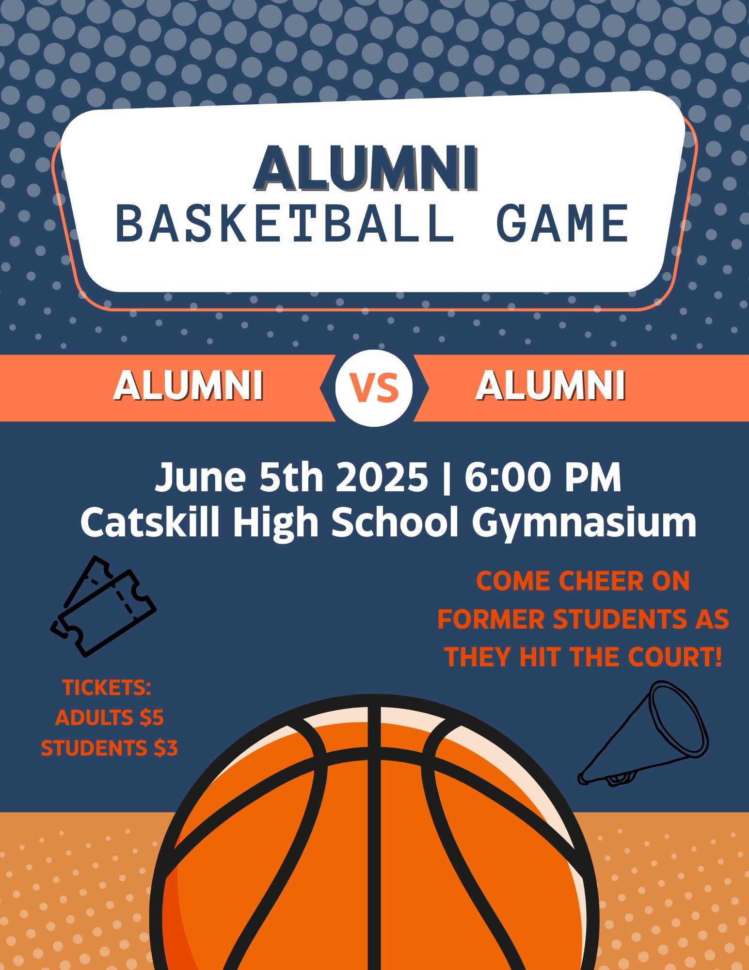 Basketball flyer