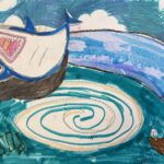 drawing of shark