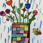 drawing of flowers