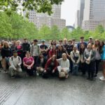 group of students posing for photo