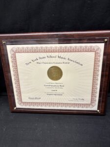 Symphonic Band Gold Award