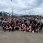 music students at Six Flags NY