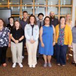 group photo of new faculty members
