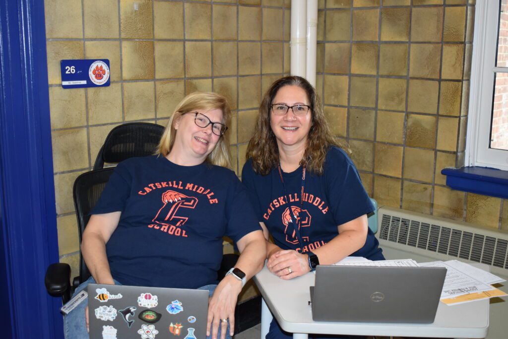 women wearing Catskill shirts