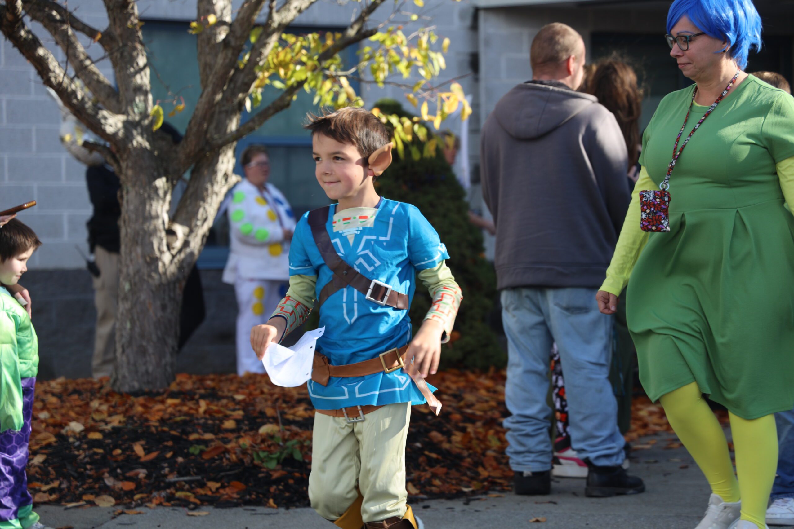 boy dressed as Spock