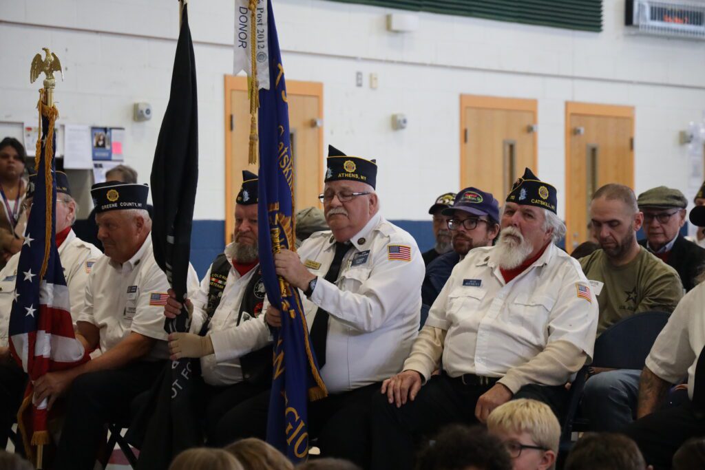 American Legion color guard