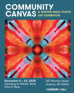 Community Canvas Flyer featuring abstract digital image