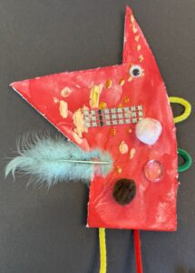 paper artwork creature