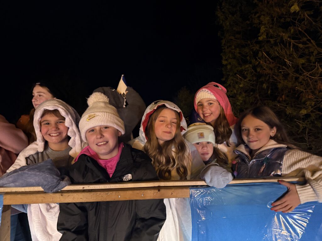 students on flaort smiling