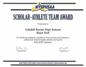 Boys Golf Scholar-Athlete Team Award