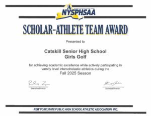Girls Golf Scholar-Athlete Team Award