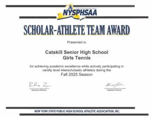 Girls Tennis Scholar-Athlete Team Award