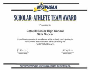 Girls Soccer Scholar-Athlete Team Award
