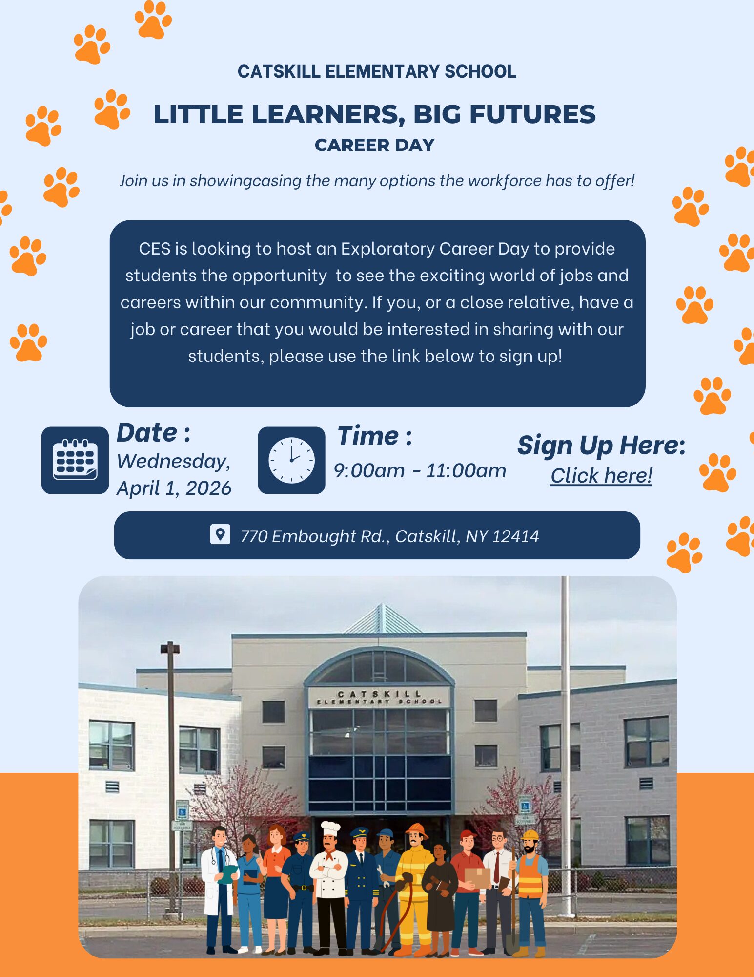 CES Career Day Flyer