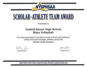Catskill Boys Volleyball Scholar-Athlete Award
