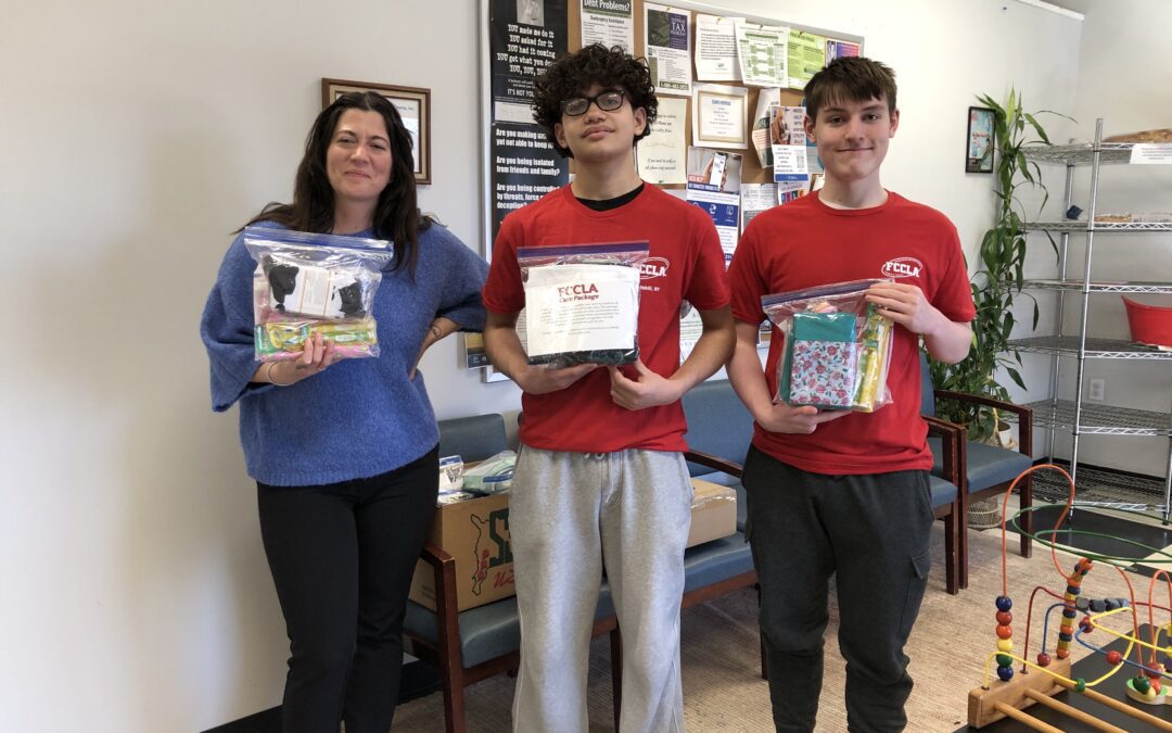 FCCLA Donates to Domestic Violence Shelter