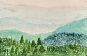 lanscape drawing