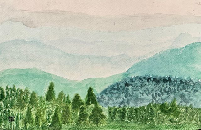 lanscape drawing