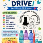 CATSKILL ELEMENTARY TOILETRY DRIVE! Small items. BIG impact. WE'RE COLLECTING: SHAMPOO, CONDITIONER, SOAP, BODY WASH, TOOTHBRUSHES, TOOTHPASTE, DEODORANTS. WE WILL BE COLLECTING UNTIL JUNE 10TH.